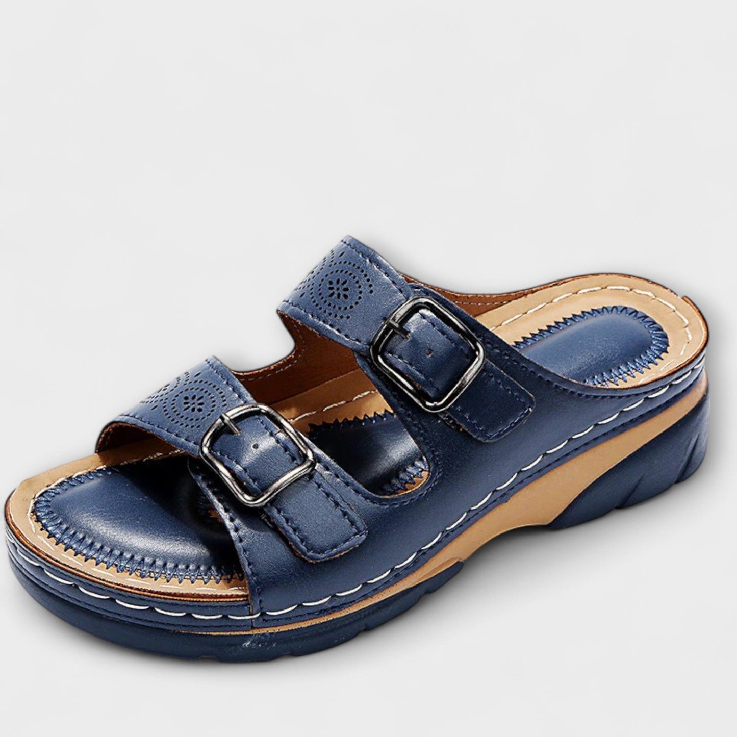 Ortopedické kožené sandály