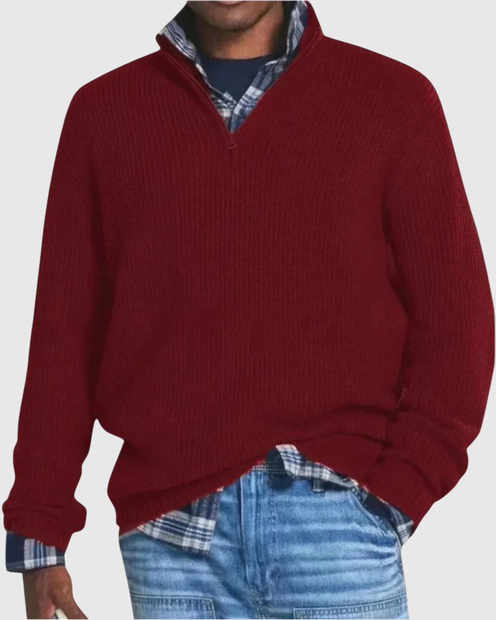 Libuše- Svetr s zipem Diego