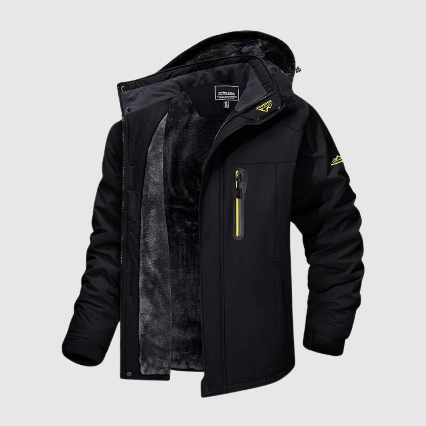 Perla – Nepromokavá zimní bunda do přírody s fleecovou podšívkou