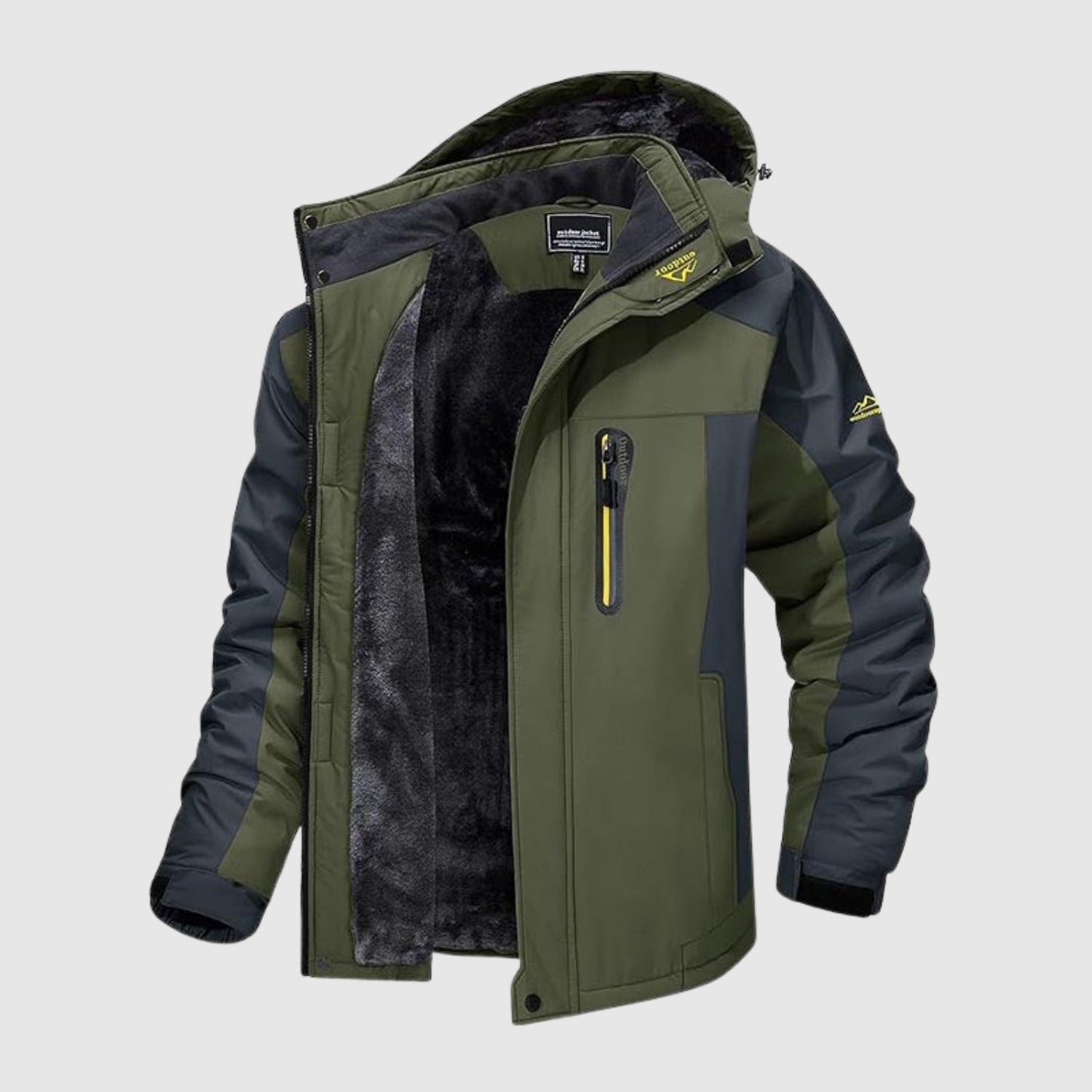 Perla – Nepromokavá zimní bunda do přírody s fleecovou podšívkou