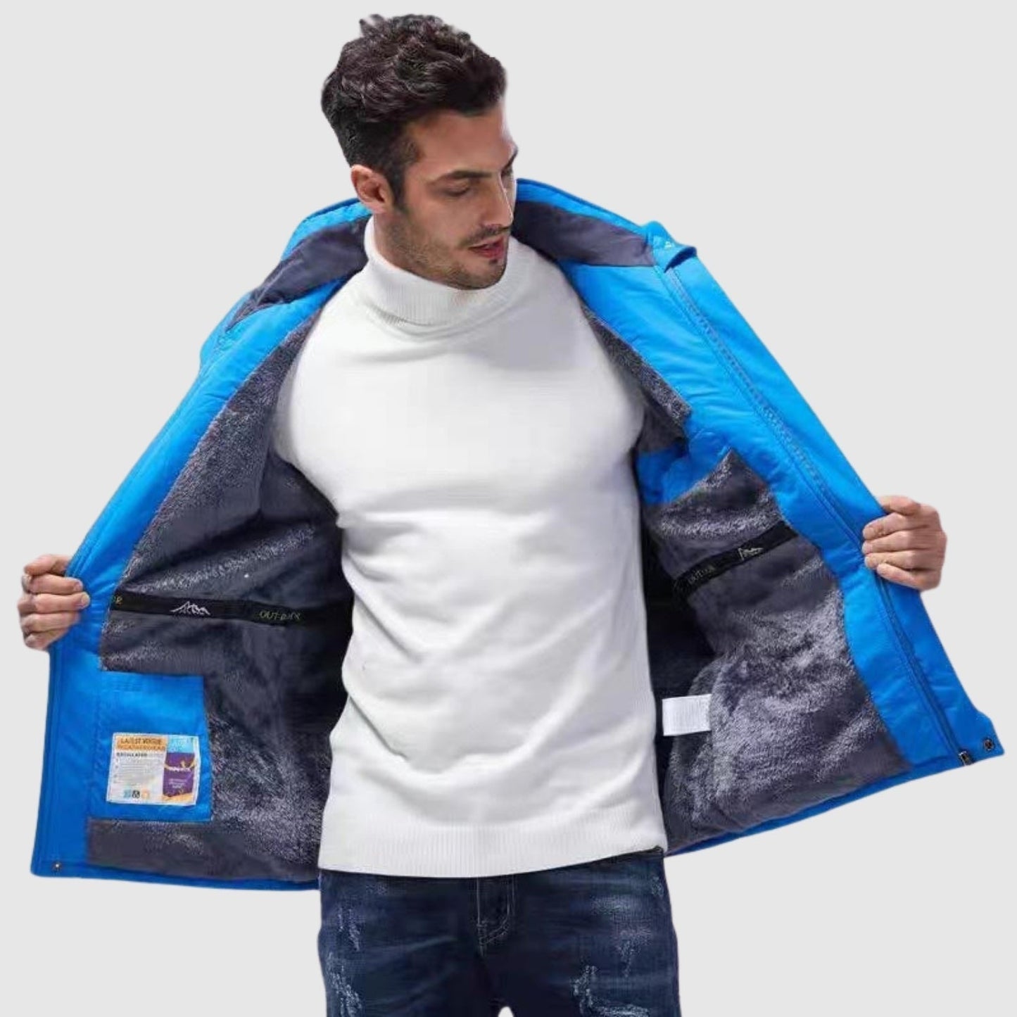 Perla – Nepromokavá zimní bunda do přírody s fleecovou podšívkou