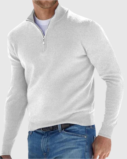 Libuše- Elegantní svetr se zipem