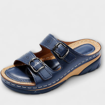 Ortopedické kožené sandály