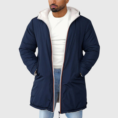 LEON Teddy-Fleece Kapuzenjacke pro muže – Teplá a Lehká