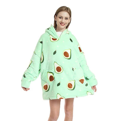 Nadrozměrná nositelná deka s kapucí | HOODZIE