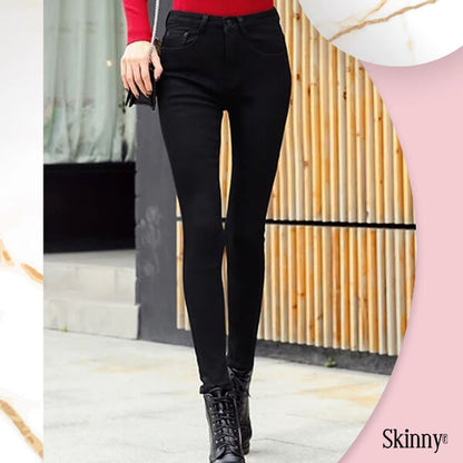 SKINNY® – ZATEPLENÉ ZIMNÍ DŽÍNY