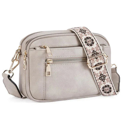 Dorota - Crossbody s barevnými pruhy