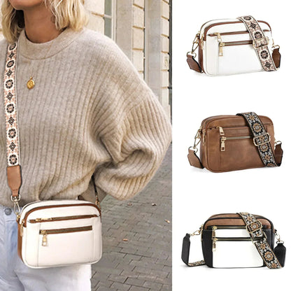 Dorota - Crossbody s barevnými pruhy