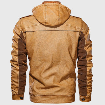 Titanová kožená bunda