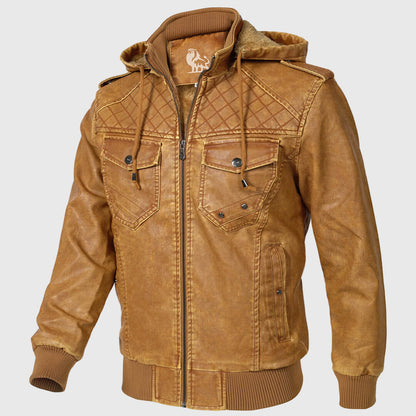 Luxusní kožená bunda