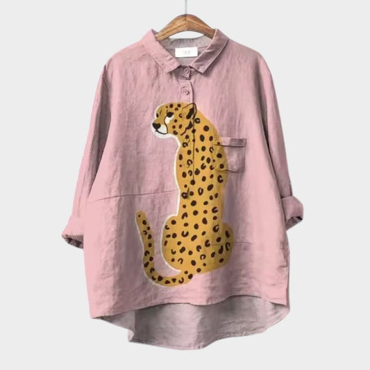 Gunnel | Prémiová blůza s krajkou